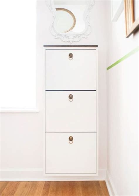 Perfectly suits and complements any interior. METAMORFOZY IKEA: szafka na buty BISSA | Ikea shoe cabinet ...
