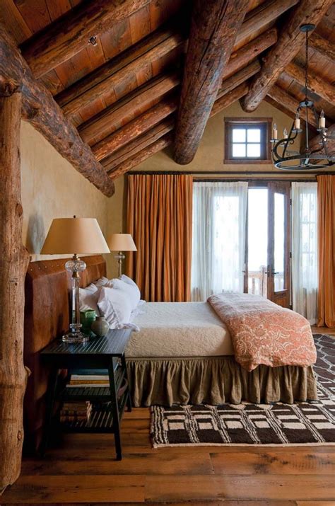 Gorgeous Log Cabin Style Home Interior Design29 Homishome