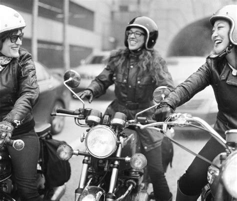 The Womens Motorcycle Exhibition Motorcycle Women Lady Biker Cafe