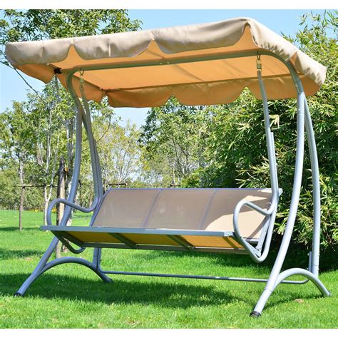 Outsunny Outsunny Patio Swing With Stand And Reviews Wayfair