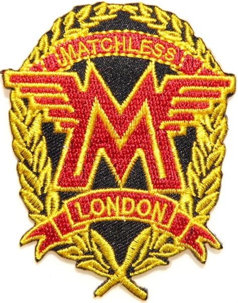 Matchless Motorcycle Patch Iron On Embroidered Jacket Cap Logo Badge