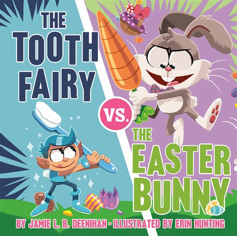 The Tooth Fairy Vs The Easter Bunny By Jamie Lb Deenihan Penguin