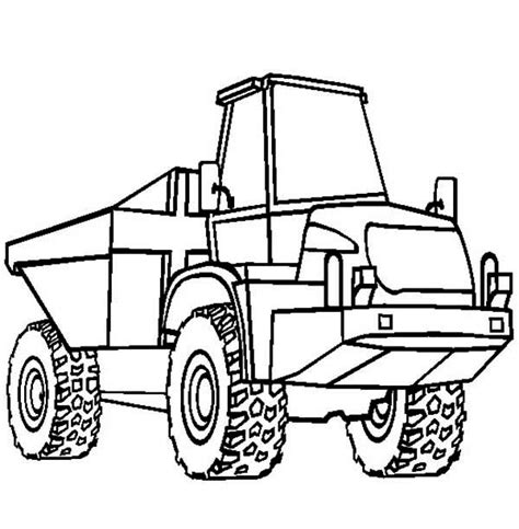 2020 chevrolet silverado hd color options carl black kennesaw. Single Axle Semi Trailer Dump Truck Coloring Page : Kids ...