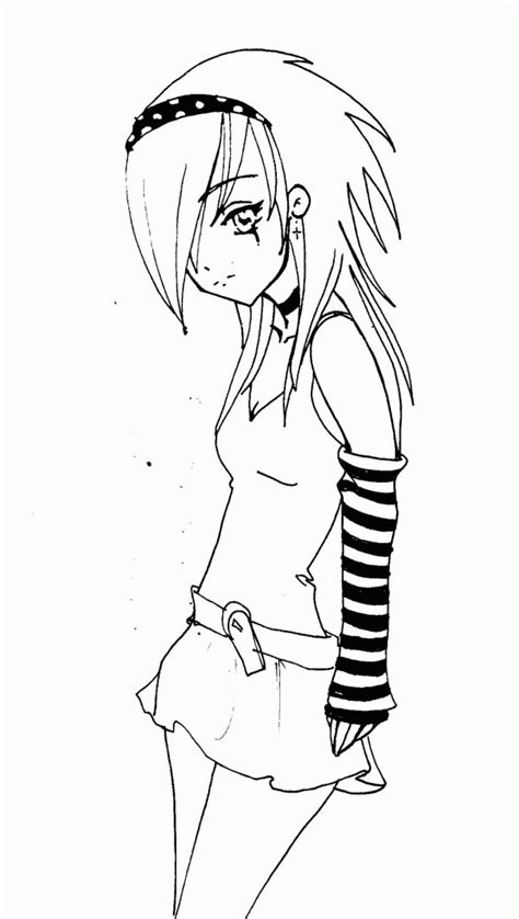 Print Anime Coloring Pages Coloring Home
