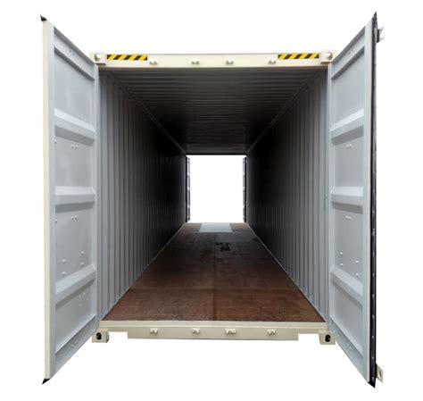 40ft High Cube Shipping Containers Double Door Atands