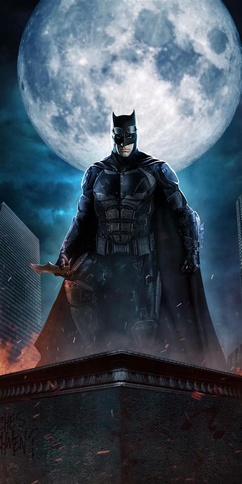 1080x2160 Justice League Batman The Dark Knight Fan Art One Plus 5t