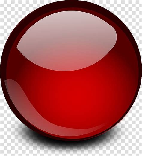 Free Download Red Ball Orb Computer Icons Red Glossy Ball