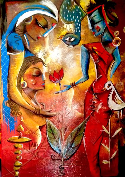 Title: Gift of Abundance Medium: Mix Media on #Canvas This artwork of