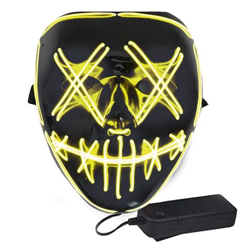 Buy Halloween Light Up Led El Wire Stitched Costume For Halloween