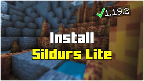 How To Install Sildurs Lite Shaders In Minecraft 1192 2023 Youtube
