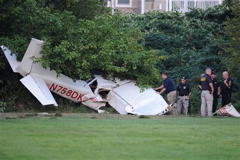 Coast Guard Plane Crash Lands In New Jersey Field