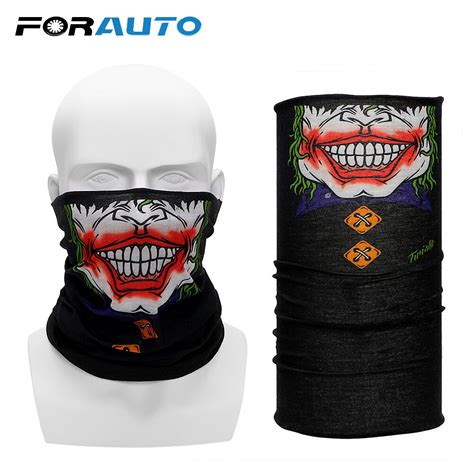 Motorcycle Face Mask Motorcycle Bicycle Riding Funny Neck Wicking