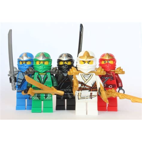 Lego Ninjago 5 Zx Ninjas Lloyd Kai Cole Jay And Zane Amazonit