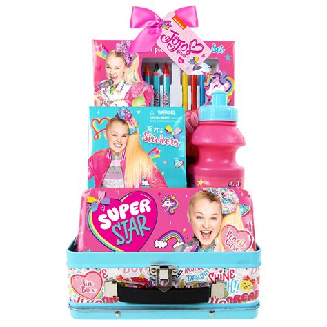 Toast to valentine's day with this decadent gift set. Megatoys Jojo Siwa Tin Lunch Box Valentine's Day Gift Set ...