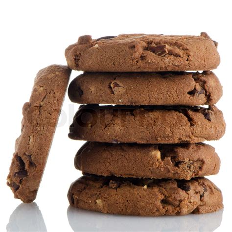 Stack Of Cookies Stock Image Colourbox