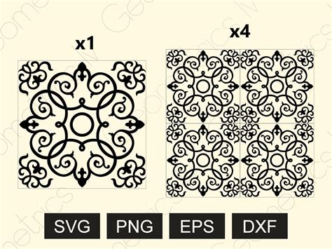 Square Pattern Svg Pattern For Stencil Seamless Pattern Seamless