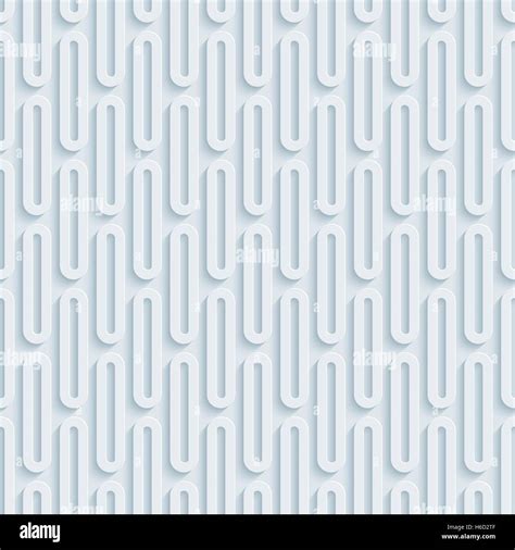 Neutral Light Gray Seamless Pattern With 3d Effect Tileable Vector