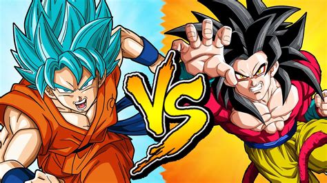 Batallas Epicas Goku Ssj Blue Vs Goku Ssj4 Dragon Ball Youtube