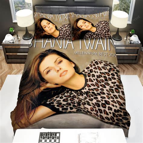 shania twain millennium best 2000 cover bed sheets duvet cover bedding sets homefavo