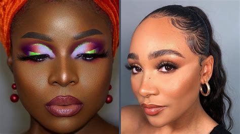 🌺soft Glam Makeup Tutorial Black Women 🌺 Youtube