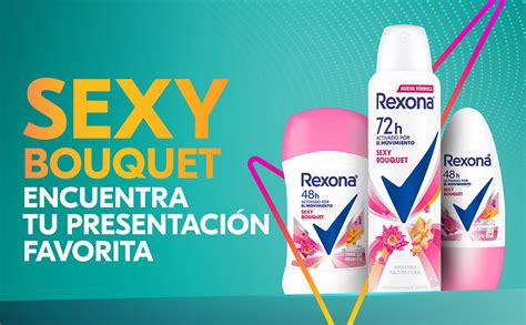 Rexona Antitranspirante Sexy Bouquet En Aerosol Para Dama G Pack Of