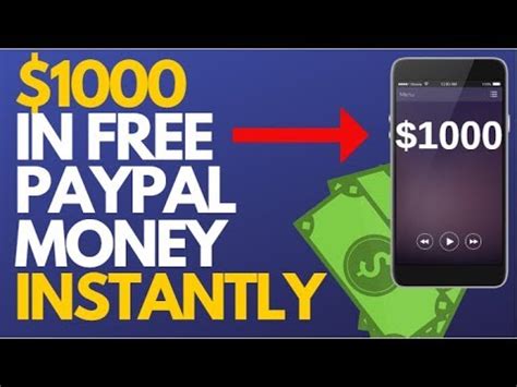 How can a kid make 1000 dollars fast? How To Make $1000 Dollars In FREE PayPal Money Fast ...