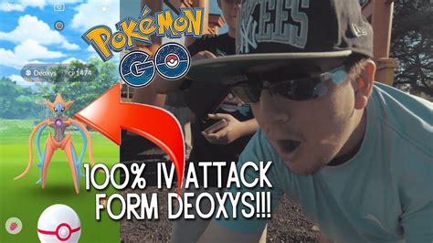 That's a ton of numbers to memorize. 100% IV ATTACK FORM DEOXYS ENCOUNTER IN POKEMON GO ...