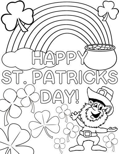 This set of coloring pages should be given to your child a week before st. St Patrick's Day Coloring Pages 2021 | Religious Printable Pdf Download
