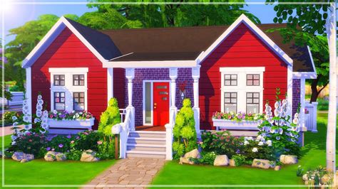 Not So Berry Rose Gen House ️ The Sims 4 Speed Build Youtube