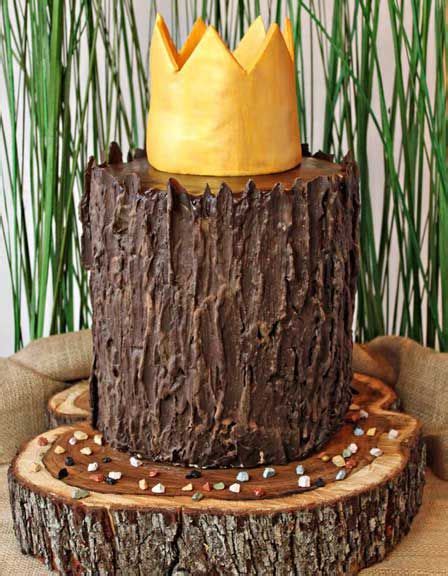 How To Throw A Where The Wild Things Are Birthday Party First Birthday Cakes Log Cake Wild