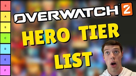 the best overwatch 2 hero tier list youtube