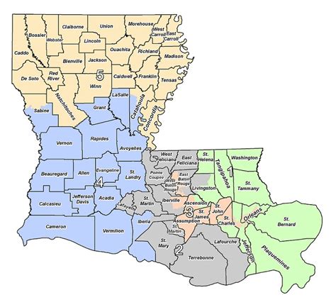 Louisiana Cities And Towns Alphabetical Iucn Water
