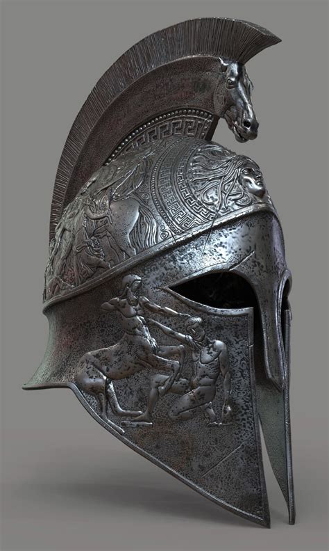Artstation Medieval And Ancient War Helmets Scott Bez Ancient Armor