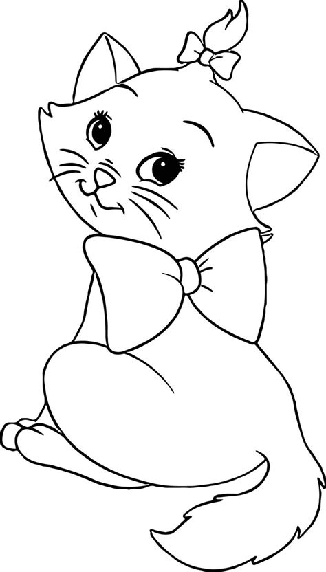 Awesome Disney The Aristocats Staying Coloring Page Cat Coloring Page