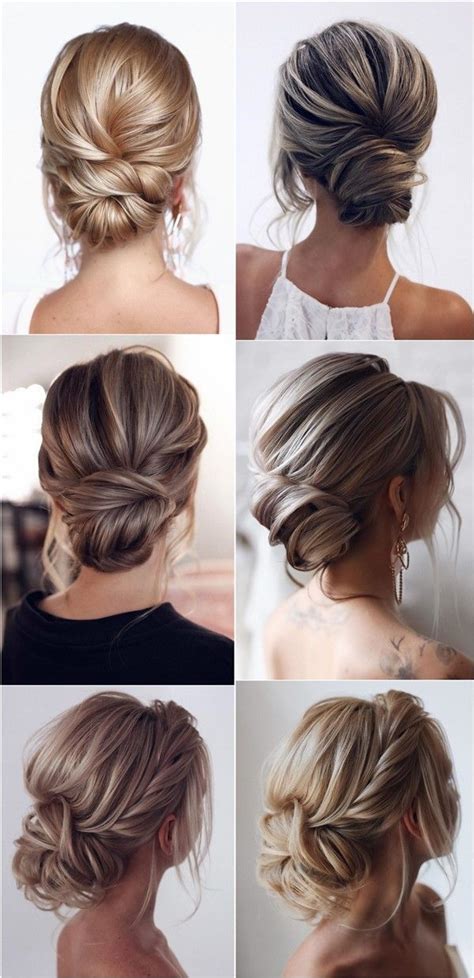 Trendy Low Bun Wedding Updos And Hairstyles Bun Hairstyles Hair Updos Wedding Hair