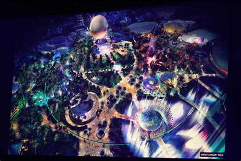 Disney Releases Blue Sky Concept Art For Epcots New Future World