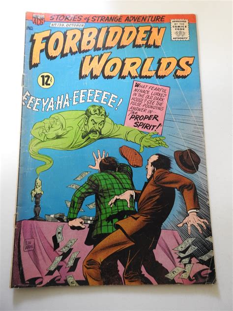 Forbidden Worlds 139 1966 Comic Books Silver Age American