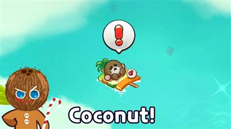 i found coconut at island 🥥🌴 cookie run kingdom youtube