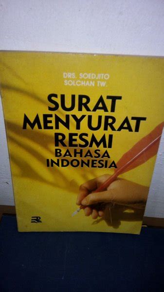 Jual Surat Menyurat Resmi Bahasa Indonesiakarangan Drssoedjito Dan