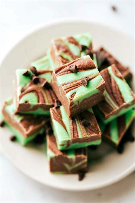 Maybe you would like to learn more about one of these? MICROWAVE Chocolate & Mint Swirled Fudge | Chelsea's Messy ...