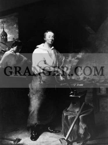 Image Of Neagle Blacksmith 1829 Pat Lyon At The Forge Oil On