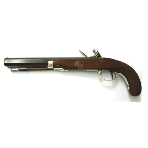 Pair Of Flintlock Dueling Pistols Guns Are Modern Made By P Bondini