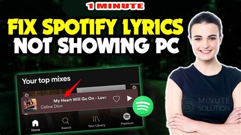 How To Fix Spotify Lyrics Not Showing Pc 2024quick And Easy Youtube