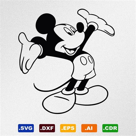 Mickey Mouse Svg Files