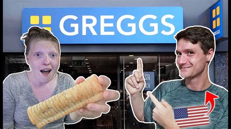 we weren t expecting this americans first time trying greggs youtube
