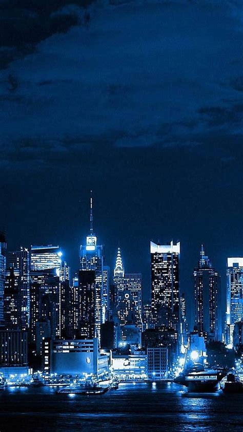 New York City Skyline World Iphone Wallpapers Free Download