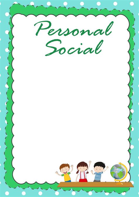 Carátula De Personal Social