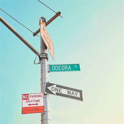 Personalised Sun Kissed American Street Sign Print By Walk Dont Walk