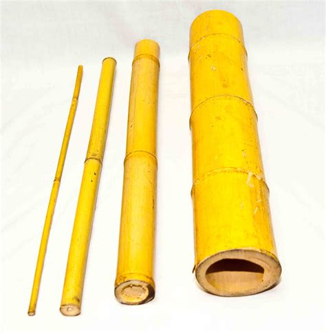 Poke out these barriers with a long metal rod. Bamboo & Rattan Material | Hak Sheng & Co.,