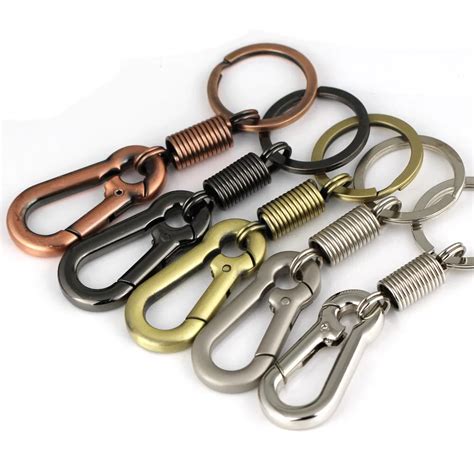 10pcslot Carabiner Key Chain Key Ring Waist Hanging Key Chain Key